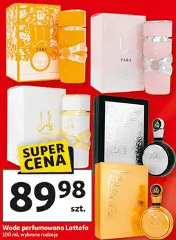 Auchan Woda perfumowana Lattafa 100 ml, wybrane rodzaje oferta