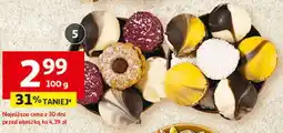 Auchan Ciastka mix marmurki, eklerki, pychotka lub śnieżynki oferta