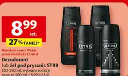 Auchan Dezodorant lub żel pod prysznic STR8 oferta