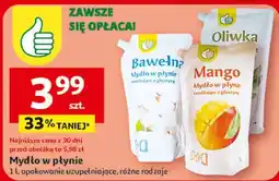 Auchan Mydło w płynie oferta