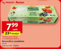 Auchan Woreczki z suwakiem Auchan oferta
