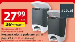 Auchan Kosz na śmieci z pedałem, poj oferta