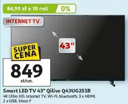 Auchan Smart LED TV 43 Qilive Q43UG251B oferta