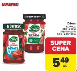 Carrefour Dżem ŁOWICZ oferta