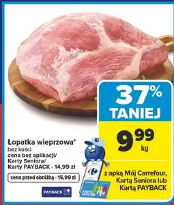 Carrefour Market Łopatka wieprzowa oferta