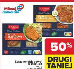 Carrefour Zestawy obiadowe* U JĘDRUSIA 400 g różne rodzaje oferta