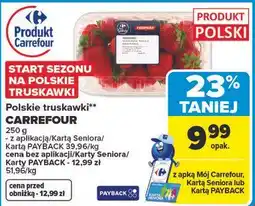 Carrefour Polskie truskawki CARREFOUR oferta
