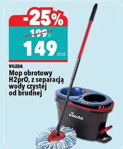 Biedronka VILEDA Mop obrotowy H2prO, z separacją wody czystej od brudnej oferta