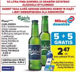 Carrefour Market Piwo różne rodzaje oferta