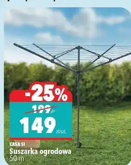 Biedronka CASA SI Suszarka ogrodowa 50 m oferta