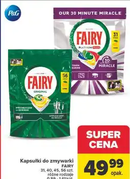 Carrefour Market Kapsułki do zmywarki FAIRY oferta