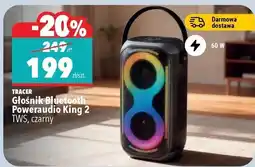 Biedronka TRACER Głośnik Bluetooth Poweraudio King 2 TWS, czarny oferta