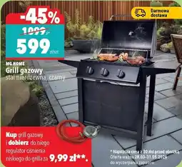 Biedronka MG HOME Grill gazowy stal nierdzewna, czarny oferta