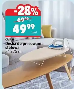 Biedronka CASA SI Deska do prasowania stołowa 34 x 75 cm oferta