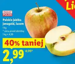 Lidl Polskie jabłka jonagold, luzem oferta