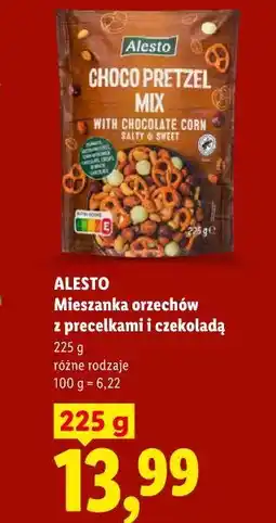 Lidl ALESTO Mieszanka orzechów z precelkami i czekoladą oferta