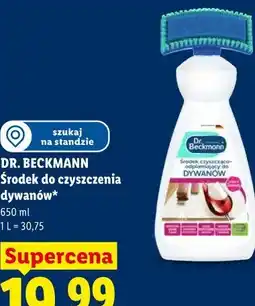Lidl Środek do czyszczenia dywanów Dr. Beckmann oferta
