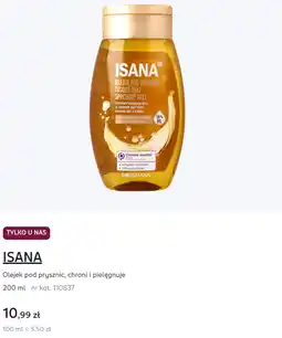 Rossmann ISANA Olejek pod prysznic, chroni i pielęgnuje oferta