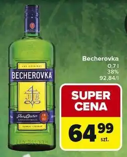 Carrefour Likier Becherovka oferta