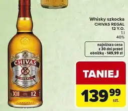 Carrefour Whisky Chivas Regal 12 oferta