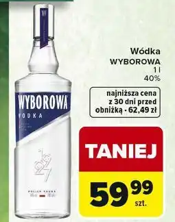 Carrefour Wódka Wyborowa Vodka oferta