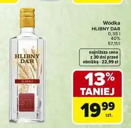 Carrefour Wódka Hlibny Dar Classic oferta