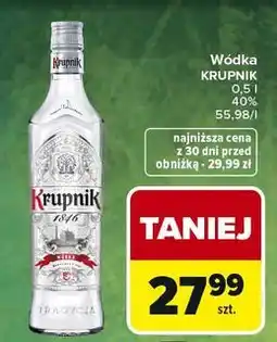 Carrefour Wódka Krupnik 1846 oferta