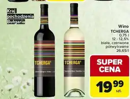 Carrefour Wino Tcherga White oferta