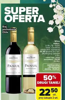 Carrefour Wino Panul Sauvignon Blanc oferta