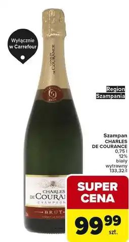Carrefour Wino Charles De Courance Brut oferta