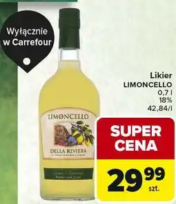 Carrefour Likier Limoncello Della Riviera oferta