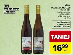 Carrefour Wino Matylda Muller Pinot Grigio oferta