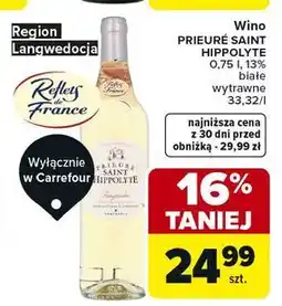 Carrefour Wino Prieure Saint Hippolyte oferta