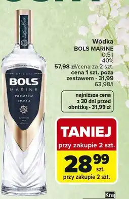 Carrefour Wódka Bols Marine oferta