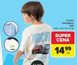 Carrefour T-shirt chłopięcy od 4 do 14 lat Tex oferta