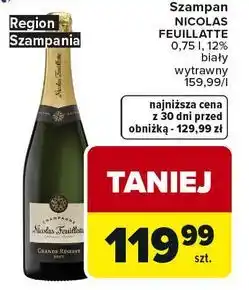 Carrefour Szampan Nicolas Feuillatte Demi-Sec oferta