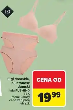 Carrefour Biustonosz damski fushing Tex oferta
