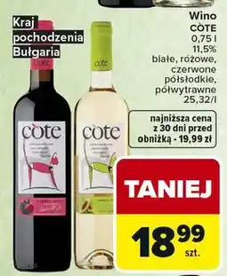 Carrefour Wino Cote Forest Fruit Red oferta
