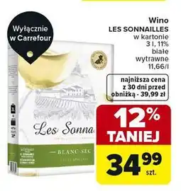 Carrefour Wino Les Sonnailles oferta
