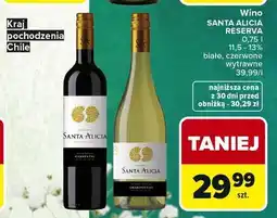 Carrefour Wino Santa Alicia Dry Red oferta