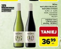 Carrefour Wino Natureo Free Torres Syrah oferta