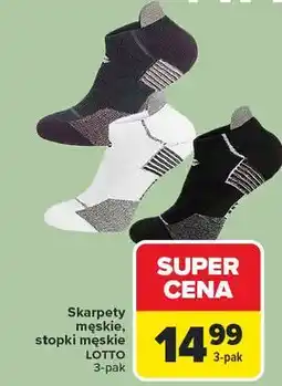 Carrefour Stopki męskie Lotto oferta