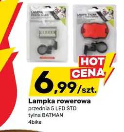 Bricomarche Lampka rowerowa Batman oferta