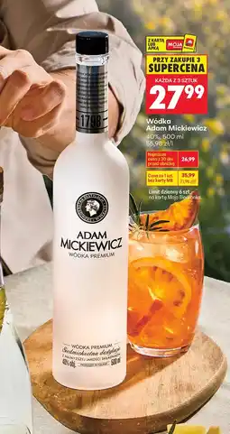 Biedronka Wódka Adam Mickiewicz oferta