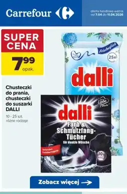 Carrefour Chusteczki do prania Frischeglück oferta