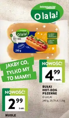 Intermarche Bułki hot-dog pszenne oferta