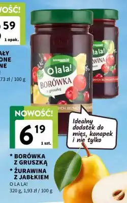 Intermarche Żurawina z jabłkiem oferta