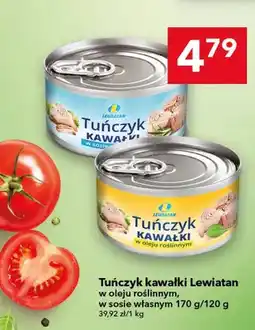 Lewiatan Tuńczyk kawałki w oleju roślinnym oferta