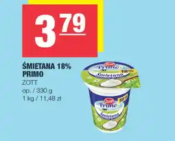 EuroSPAR Śmietana Zott oferta