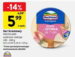 Intermarche Ser kremowy wybrane rodzaje oferta